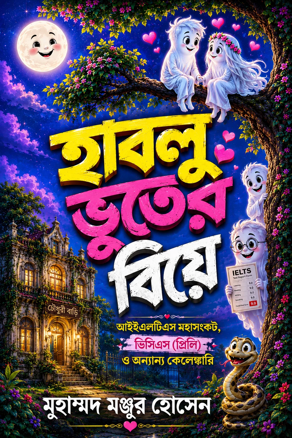 হাবলু ভূতের বিয়ে বইয়ের প্রচ্ছদ